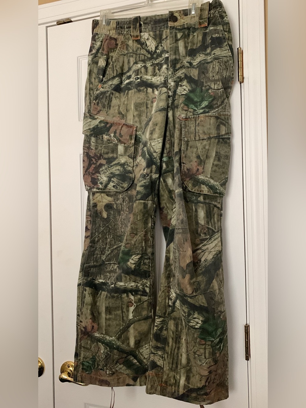RedHead Men's Realtree-Style Green Camo Cargo Pants